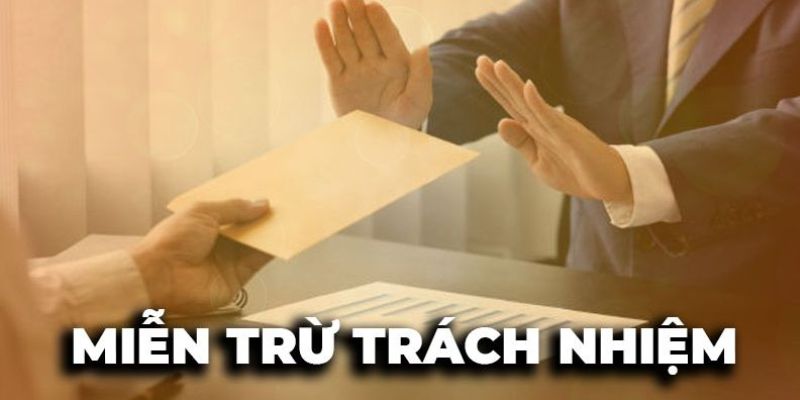 Miễn trừ trách nhiệm đối với người không đủ tuổi 